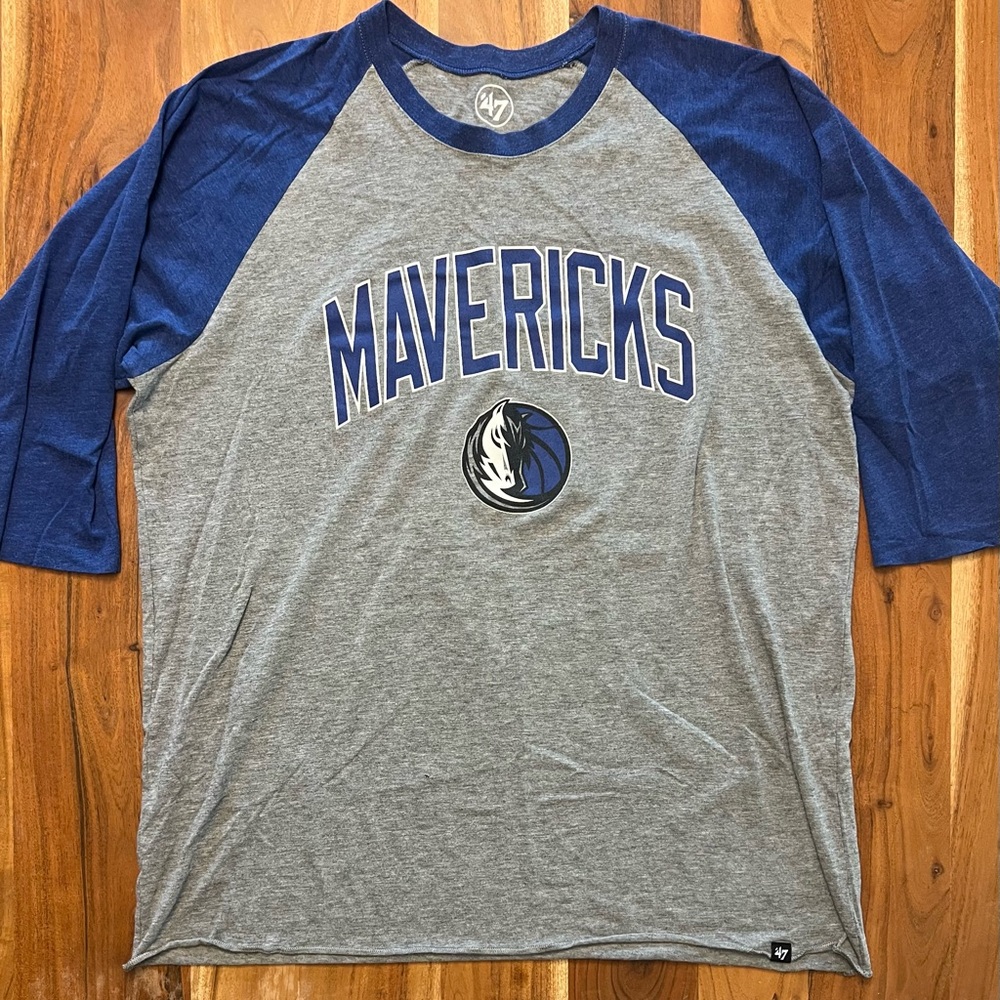 NBA Dallas Mavericks 3/4 Sleeve T-Shirt